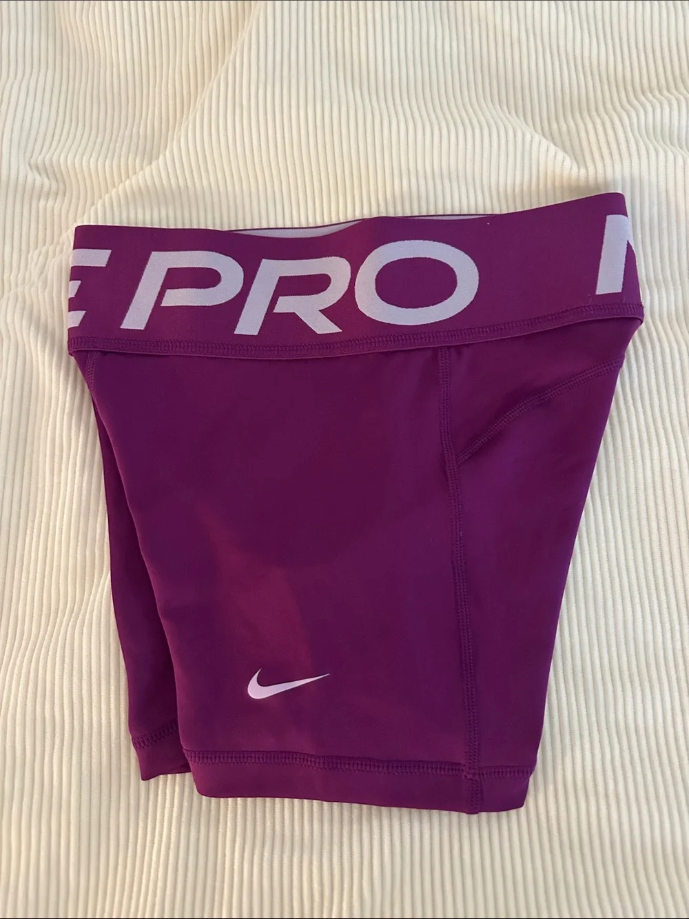 Nike Pro Purple Girls' Training Shorts